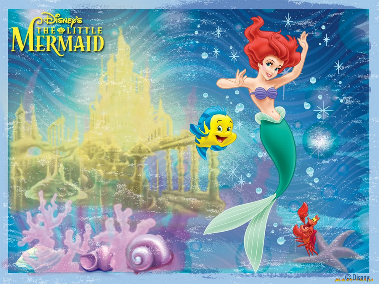 , the, little, mermaid